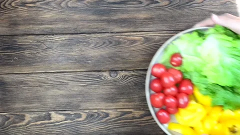 Healthy eating in summer Stock Footage 153001591