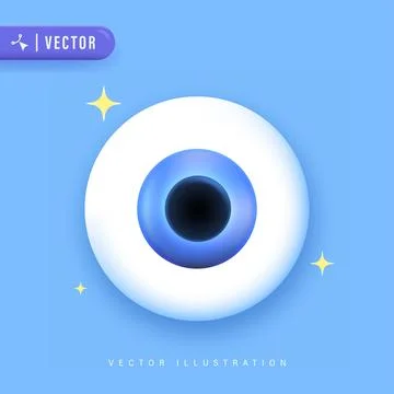 Healthy Eye Illustrazione stock