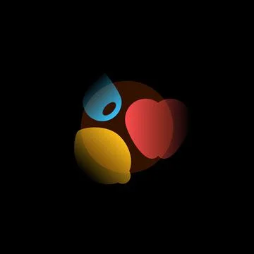 Healthy food. Vector icon in gradient style Illustrazione stock