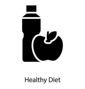 Healthy Food Vector Stock-Illustration