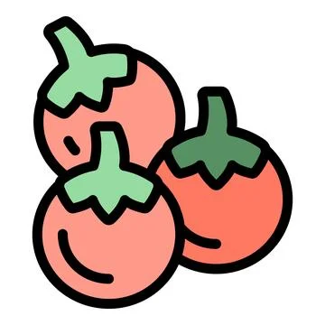 Healthy fruit icon vector flat Stock Illustration