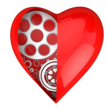 Healthy heart Stock Illustration