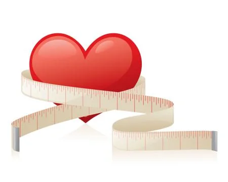 Healthy heart Illustrazione stock