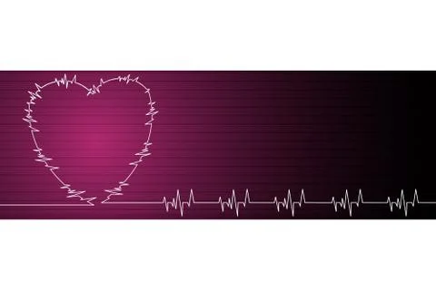 Healthy heart Illustrazione stock