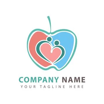 Healthy icon abstract Stock Illustration