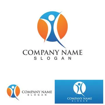 Healthy Life Logo template vector Stock Illustration