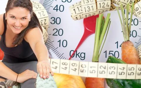Healthy living Stock-Illustration