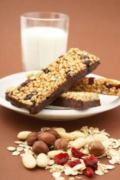 Healthy nack Stock Photos