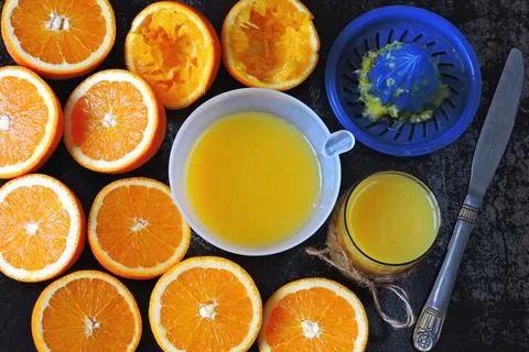 Healthy orange fresh. Stock Photos