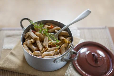 Healthy pasta Stock Photos
