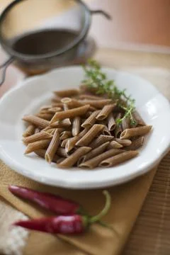 Healthy pasta Stock Photos