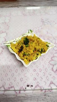 Healthy Poha Stock Photos