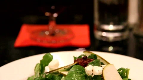 Healthy Salad Stock Footage 846278