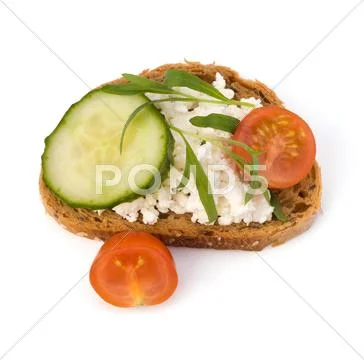 Healthy sandwich Stock Photos
