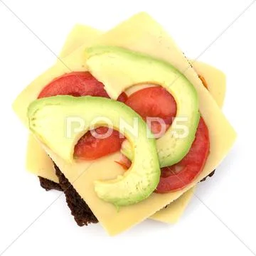 Healthy sandwich Stock Photos