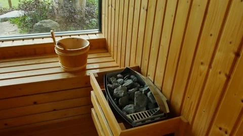 Healthy Sauna Stock-Footage 93975402