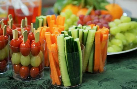Healthy snacks Stock-Fotos