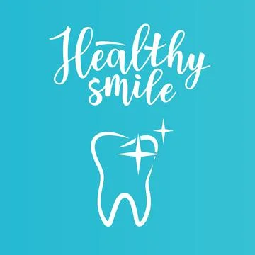Healthy teeth 库存插图