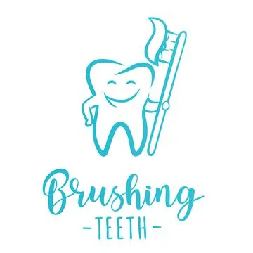 Healthy teeth 库存插图