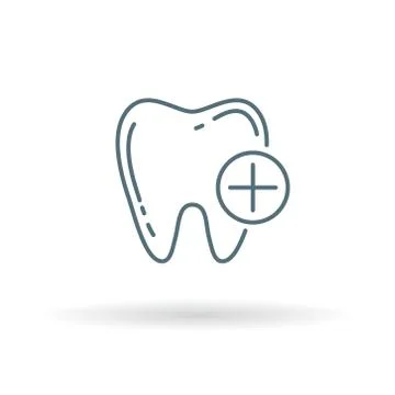 Healthy tooth icon Stock Illustration
