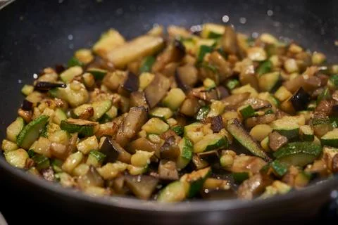 Healthy vegetable dish Stock Photos