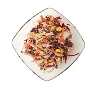Healthy vegetable salad. Stock Photos
