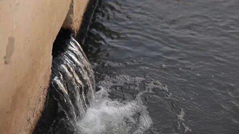 Healthy water is flowing Stock Footage 141418239