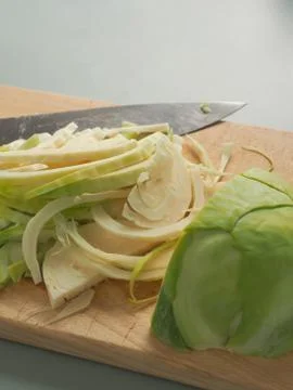 Healthy white cabbage Stock Photos