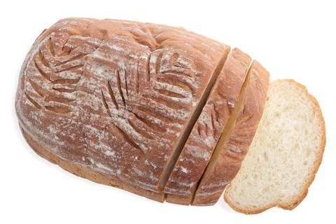 Healthy whole grain bread. deciduous big kraftkorn bread Stock Photos