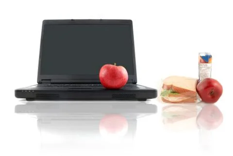 Healthy work lunch Foto stock