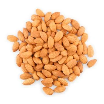 Heap Of Almonds Stock Photos