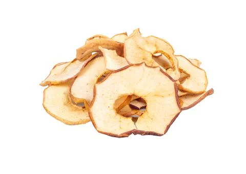 Heap Apple chips Foto stock