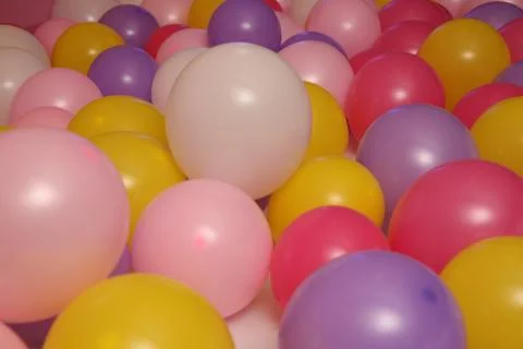 Heap of balloons Stock Photos