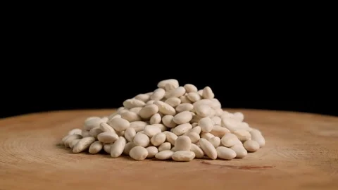 Heap of Beans turning Stock Footage 284275046