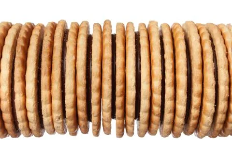 Heap of biscuit Stock Photos