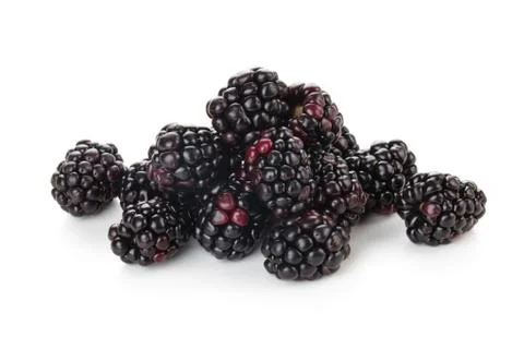 Heap of blackberries. Stock Photos