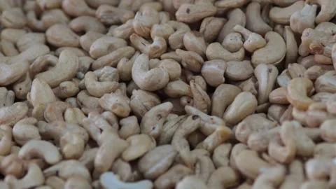Heap Of Cashew Nuts - Background Video stock 296841029