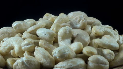 Heap of cashew nuts Video stock 154744237