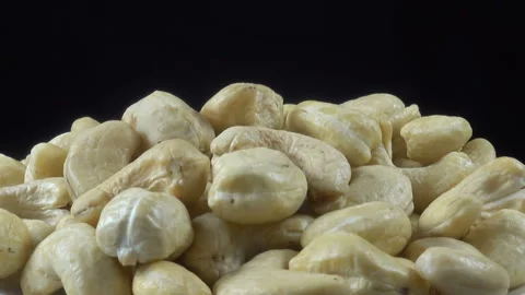 Heap of cashew nuts Stock Footage 154857600