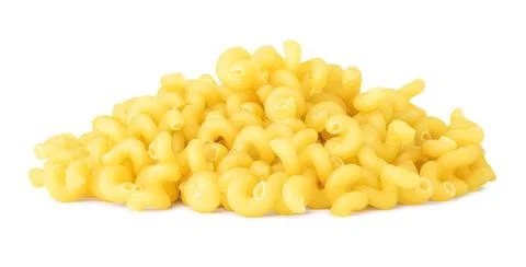 Heap of cavatappi Stock Photos