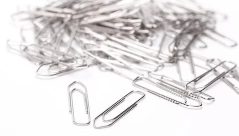 Heap of clips Stock Photos