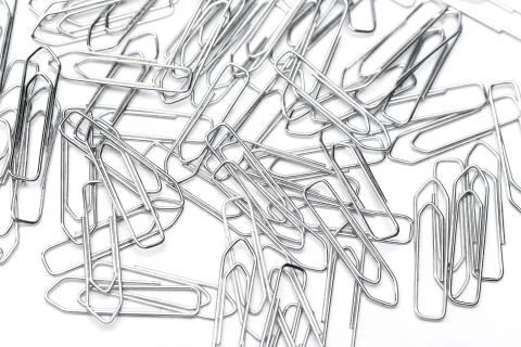 Heap of clips Stock Photos