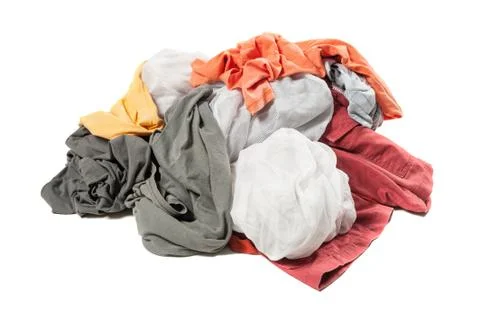 Heap of clothes Stock Photos