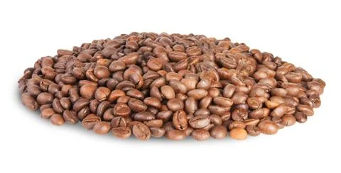 Heap coffee beans Stock Photos