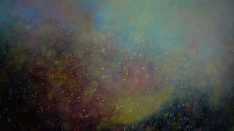Heap Of Colored Paints Explodes Stock Footage 94324783