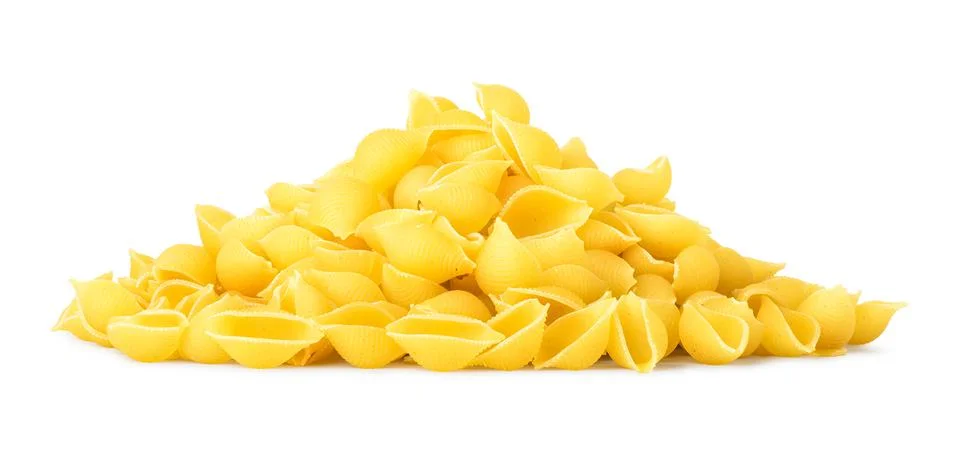 Heap of conchiglie Stock Photos