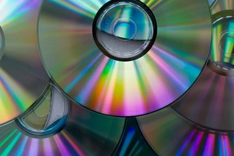 Heap of Disks Stock Photos