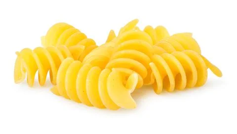 Heap of fusilli Stock Photos