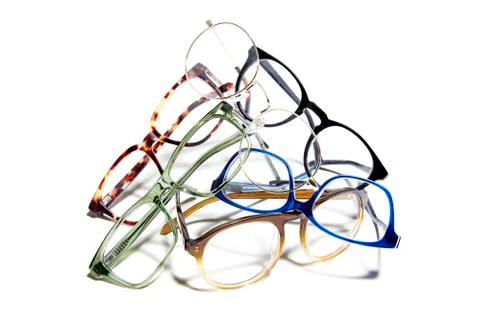 Heap of Glasses Stock Photos