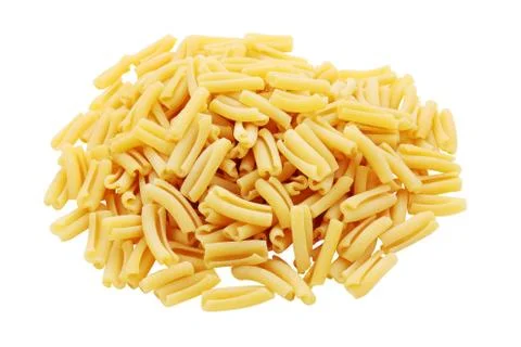 Heap of macaroni rustic Stock Photos